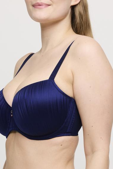 Primadonna Twist KNOKKE topattu balconette-rintaliivi Sapphire Blue