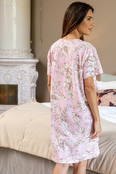 Trofé cotton nightdress Light Pink