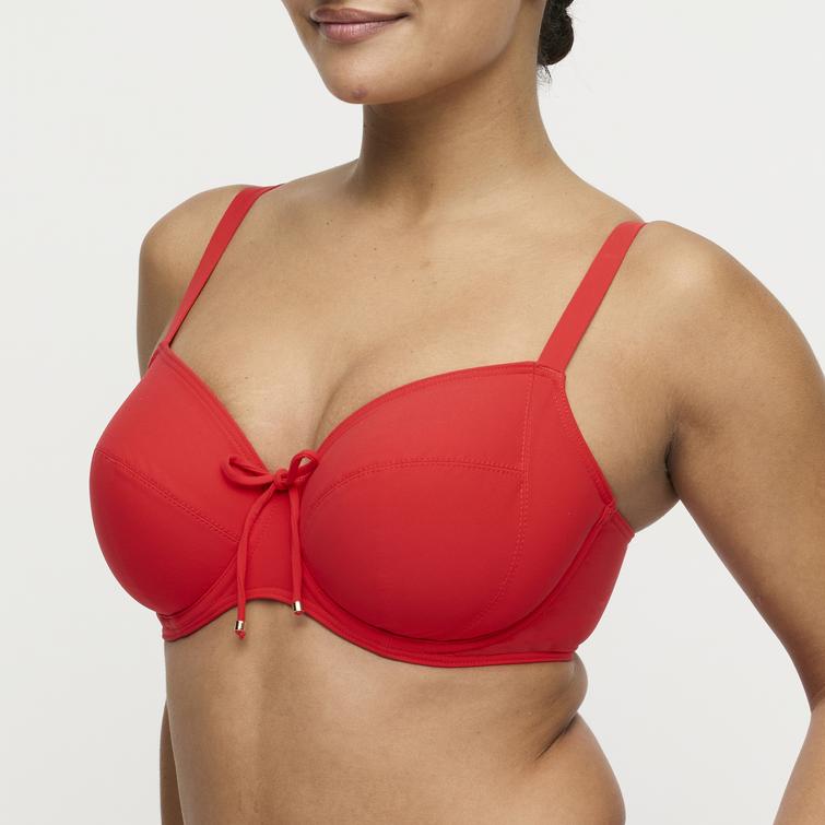 PrimaDonna Swim ASWAN täyskuppinen bikiniliivi Fiesta Red