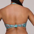 RIYAD padded balcony bikini top Turquoise Seas