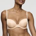 Marie Jo TOM padded plunge bra Peach Whisper