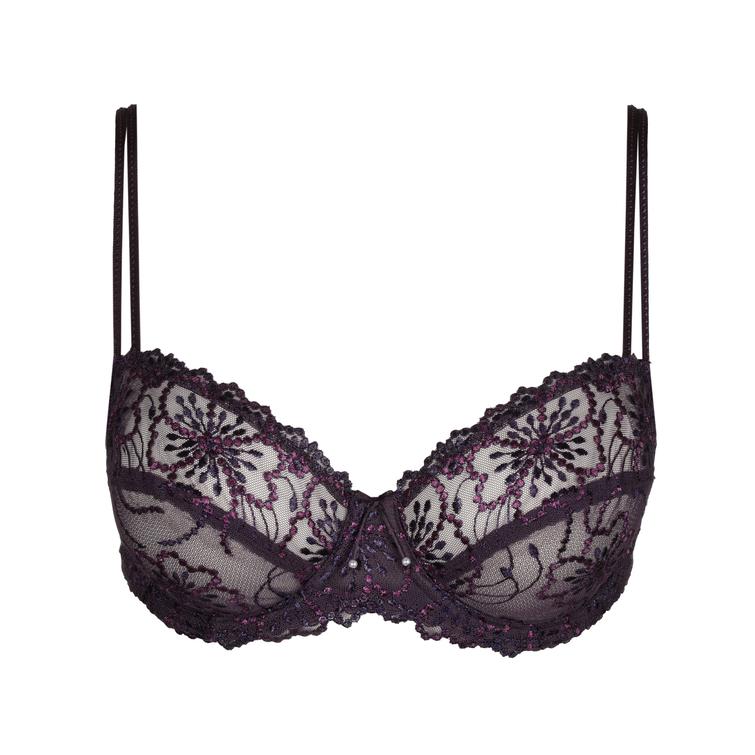 Marie Jo JANE balcony bra with horizontal seam Amethyst