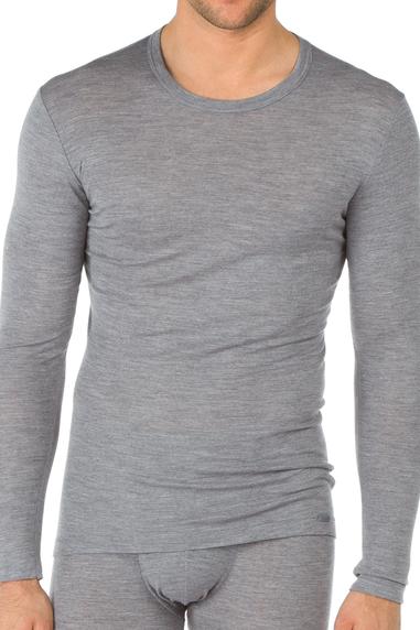 Calida Wool & Silk shirt Platin Mele