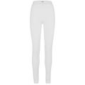 Lady Avenue Pure Silk leggings Luonnonvalkoinen