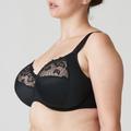 PrimaDonna DEAUVILLE full cup wire bra I-K cups Black