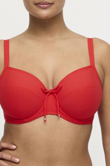 PrimaDonna Swim ASWAN täyskuppinen bikiniliivi Fiesta Red
