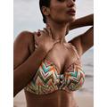 PrimaDonna Swim TUBOU full cup bikini top Ikat Summer