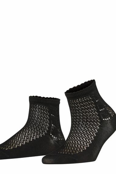 Falke Basketwork кружевные носки черного цвета