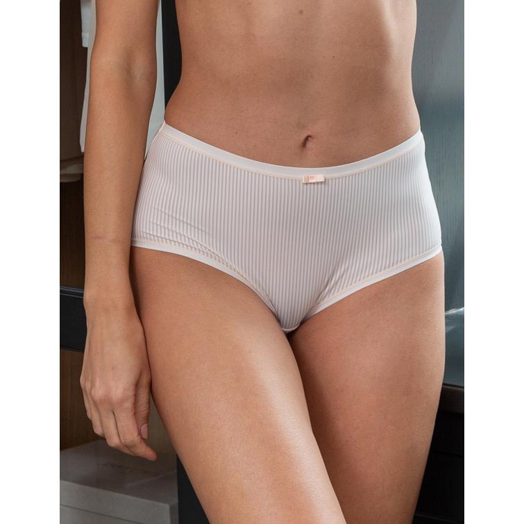 Trof&eacute; Sanna Stripe midi-alushousu Light Orange