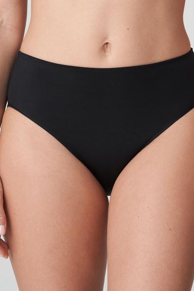 PrimaDonna Satin korkea alushousu Musta