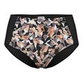 Wiki Barbados hög bikinitrosa Brown/Black