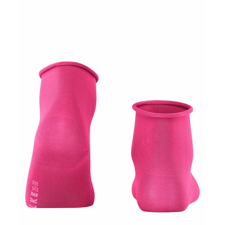 Falke Cotton Touch хлопковые носки розового цвета