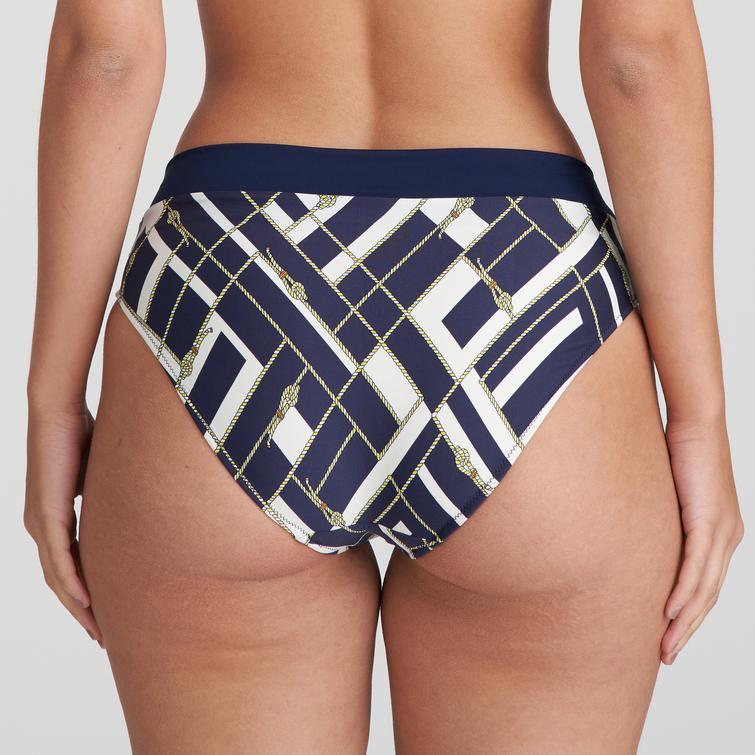 Marie Jo Swim SARANJI bikini brief with folded waist Majestic Blue