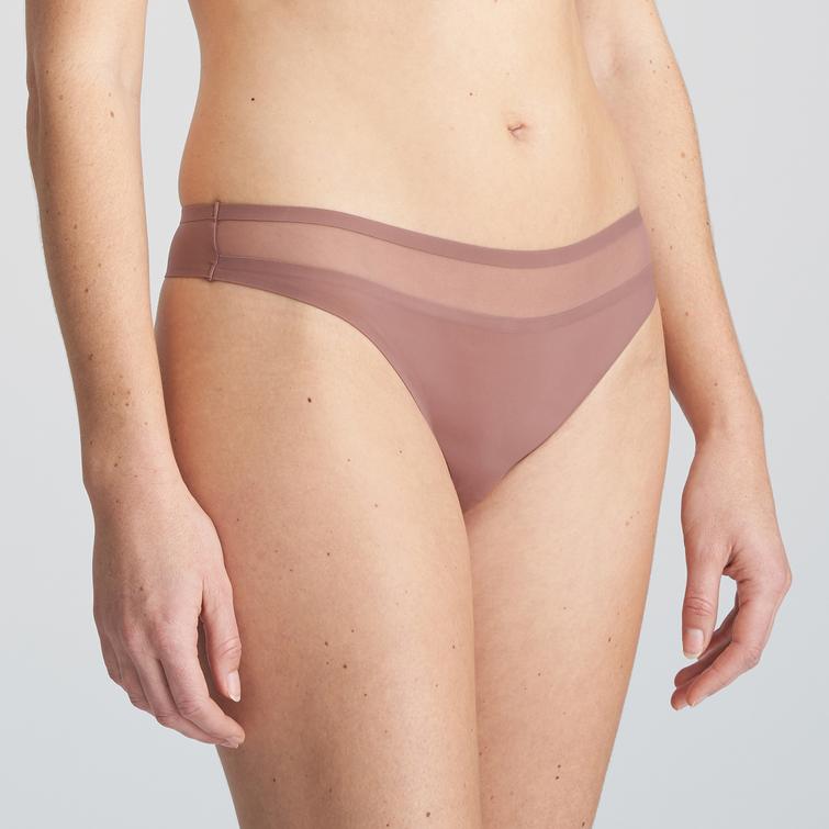 Marie Jo LOUIE stringtrosa Satin Taupe