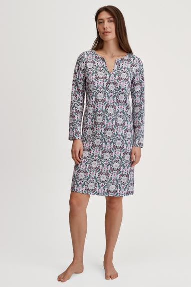 Calida Autumn Dreams nightdress Smoke blue