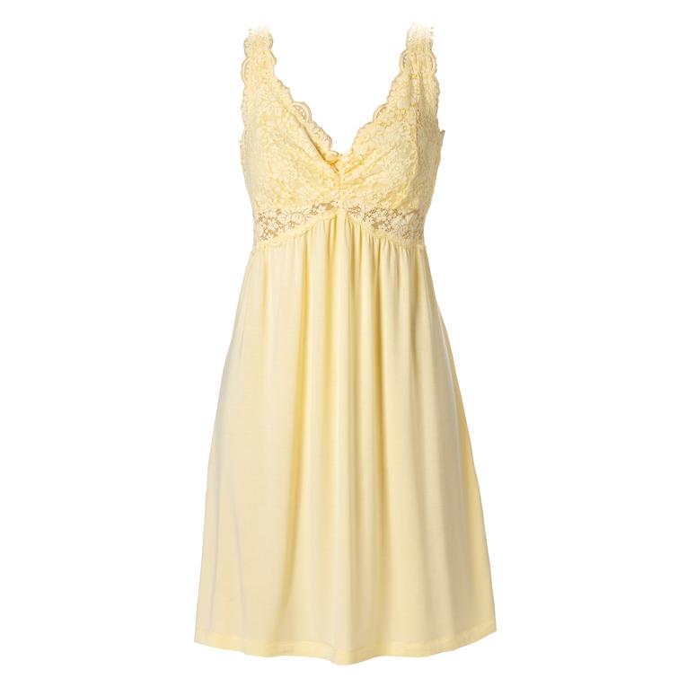 Trofé lace nightgown Yellow