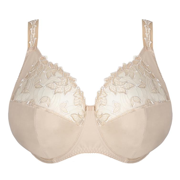 PrimaDonna DEAUVILLE full cup wire bra I-K cups  Caff&eacute; Latte