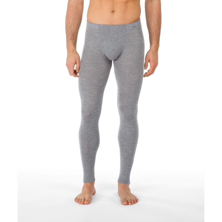 Calida men's wool & silk pants Platin Mele