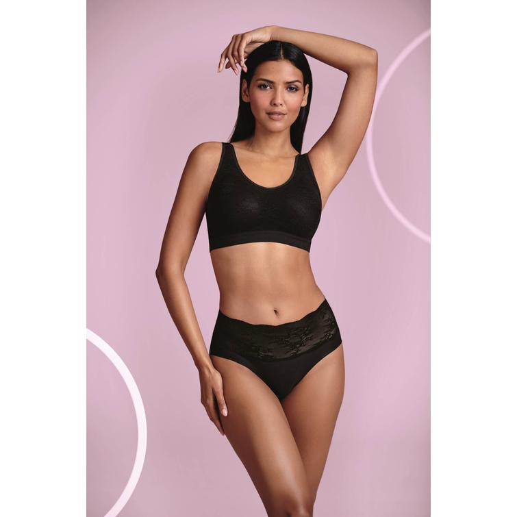 Anita Essential Lace taskullinen toppiliivi Musta