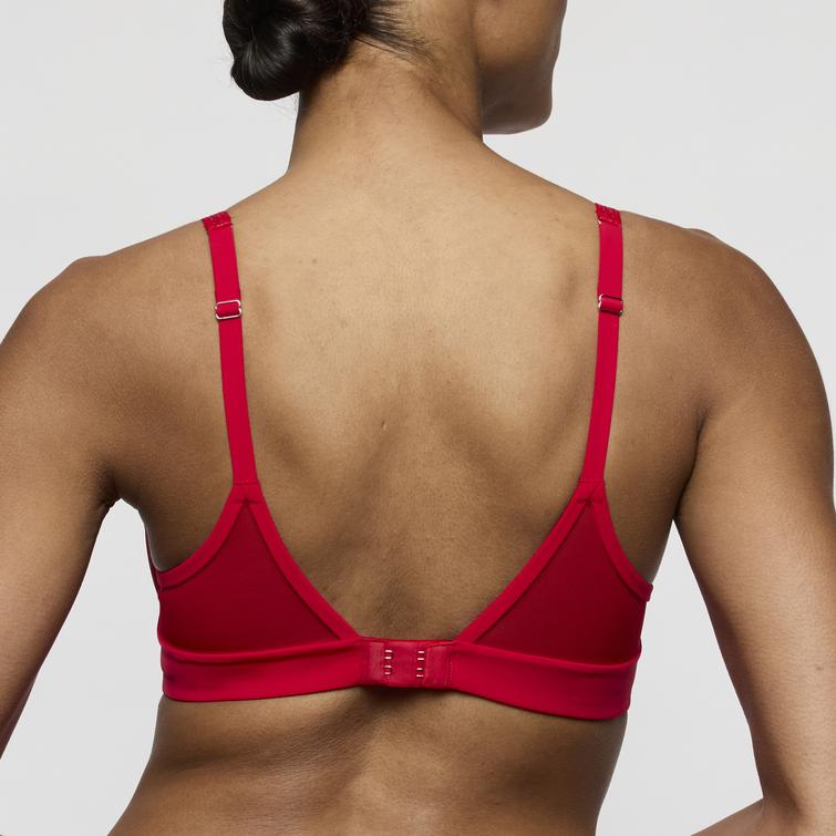 Marie Jo LOUIE full cup spacer bra True Red