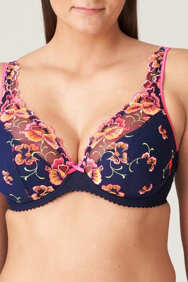 PrimaDonna DEVDAHA half-padded plunge bra Velvet Blue