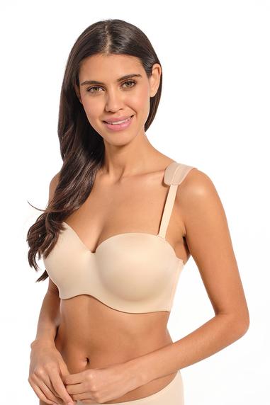Magic Bodyfashion Comfort straps bh-bandkuddar Latte