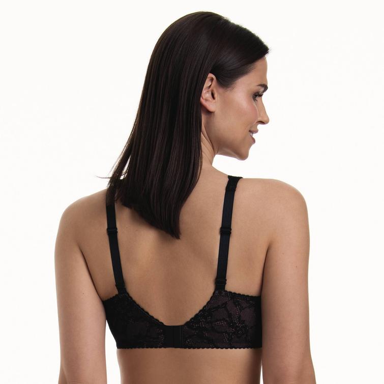 Anita Rosa Faia Bobette post mastectomy soft bra Black