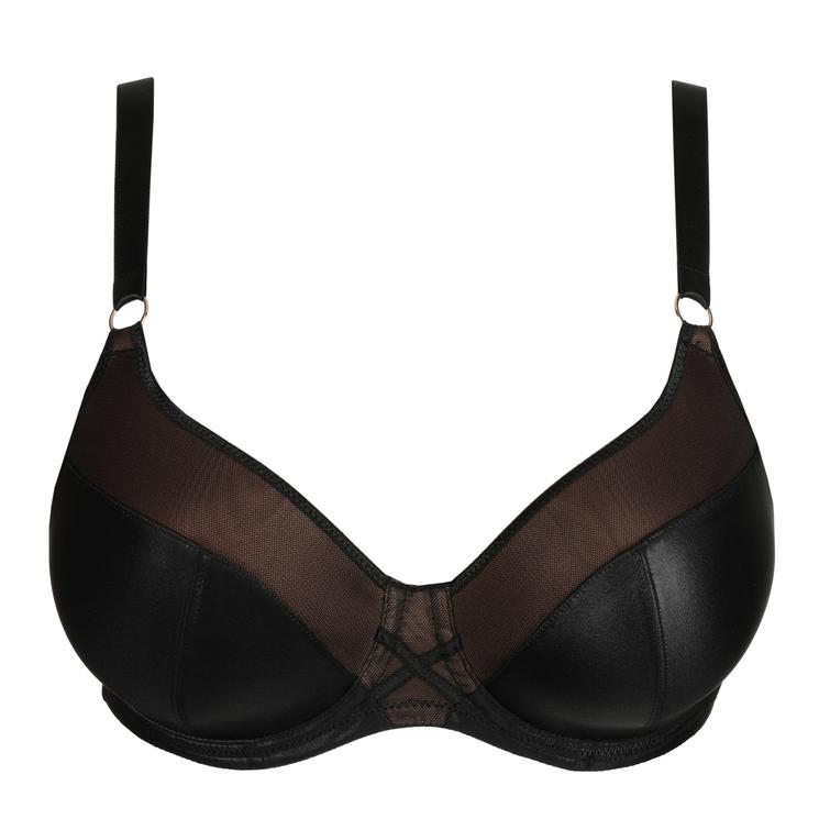 PrimaDonna Twist ZIPOLITE padded heartshape bra Black
