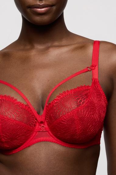 PrimaDonna SOPHORA tulip seam balconette -rintaliivi True Red