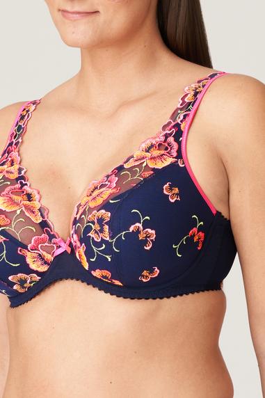 PrimaDonna DEVDAHA half-padded plunge bra Velvet Blue