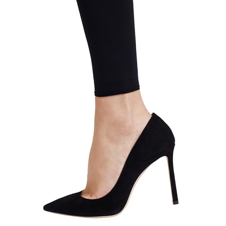 Falke Pure Matt 100 den леггинсы черного цвета