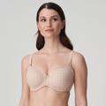 MADISON padded heart shape bra Caffe Latte