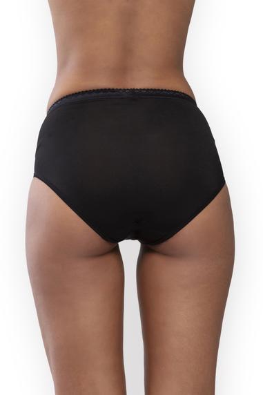 Mey Lights korkea alushousu Musta