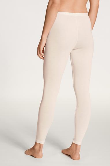 True Confidence leggings i ullsilke Light Ivory