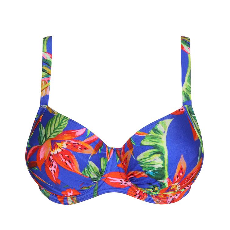 PrimaDonna Swim LATAKIA full cup bikini top Tropical Rainforest