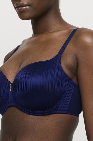 Primadonna Twist KNOKKE topattu pisaramallinen rintaliivi Sapphire Blue