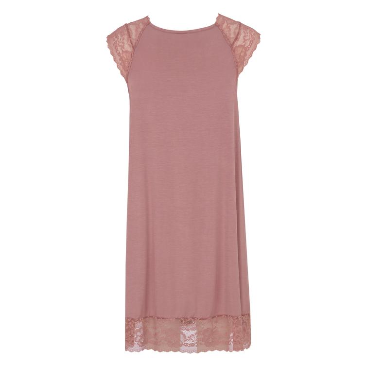 Damella nattlinne med spets Rosewood