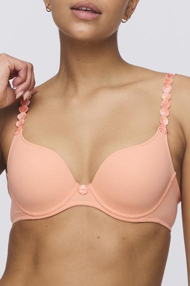 Marie Jo TOM padded heart shape bra Papaya Smoothie