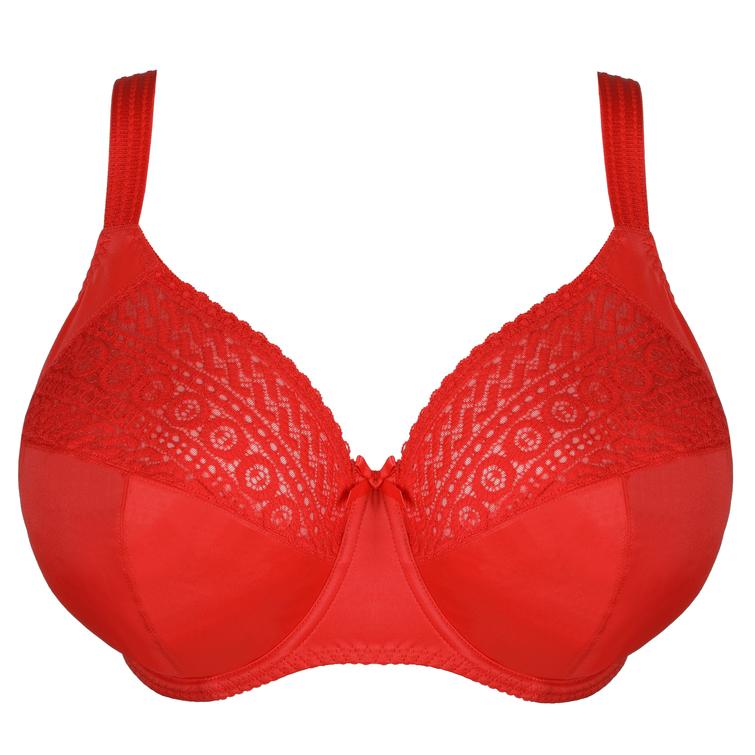 PrimaDonna MONTARA täyskuppinen rintaliivi I-M -kupit True Red