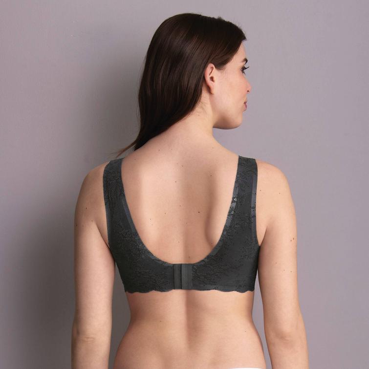 Anita Essential Lace bralette Anthracite