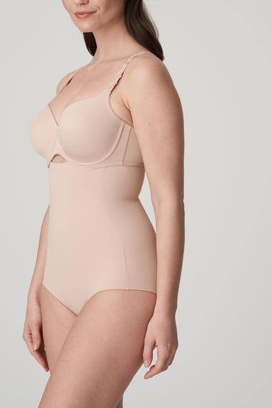 PERLE korkea muotoileva alushousu Caffe Latte