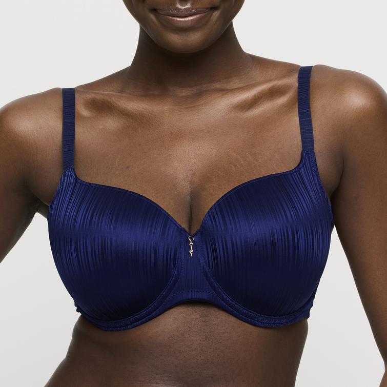 Primadonna Twist KNOKKE padded heartshaped bra Sapphire Blue