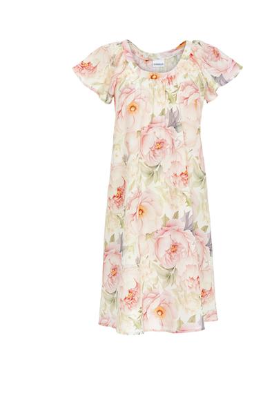 Ringella cotton-voile nightdress Peony