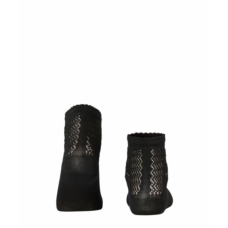 Falke Basketwork кружевные носки черного цвета