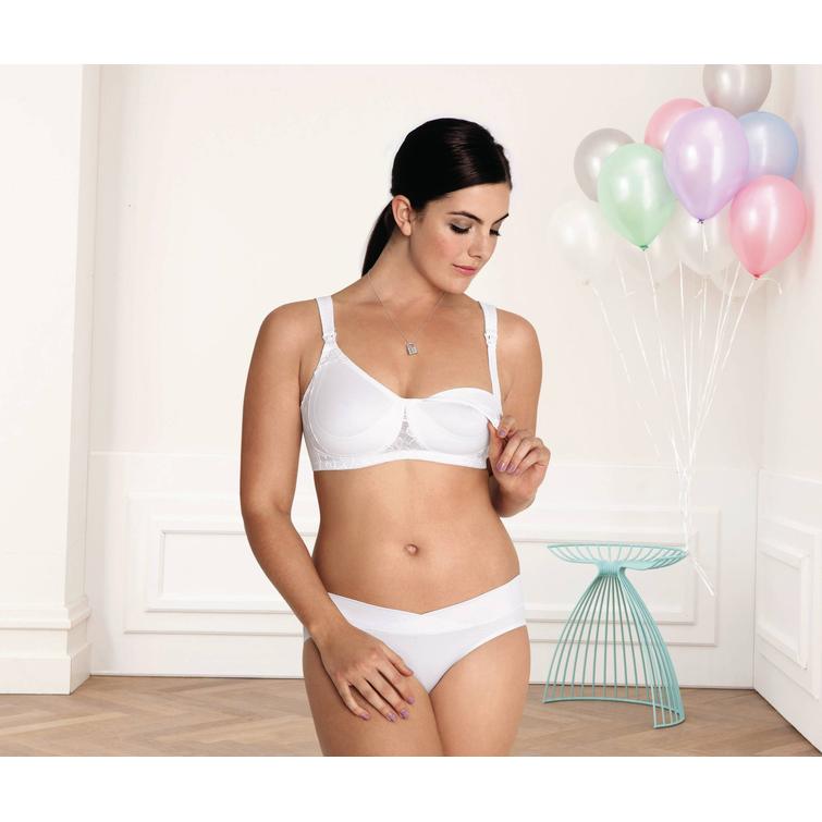 Anita Basic soft nursing bra White