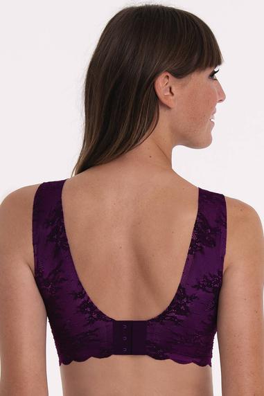 Anita Essential Lace bralette Purple
