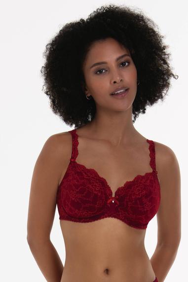 Anita Rosa Faia Bobette bh med helkupor B-E-kupor Ruby
