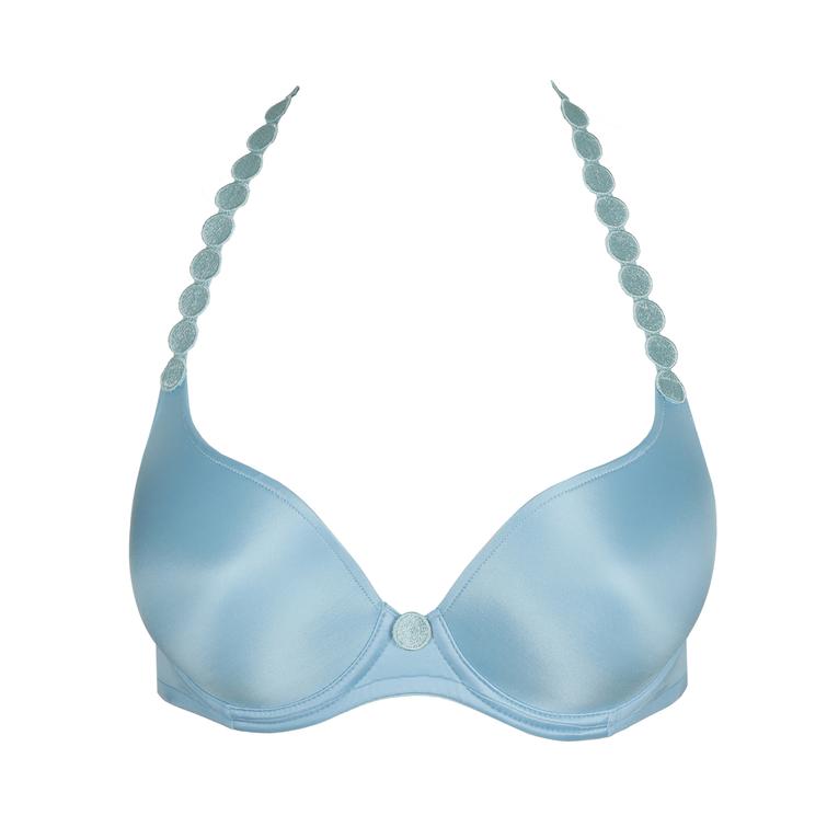 Marie Jo TOM padded heart shape bra Azure Delight