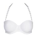 Marie Jo TOM vadderad axelbandsl&ouml;s bh Vit