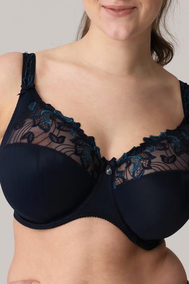 PrimaDonna DEAUVILLE t&auml;yskuppinen rintaliivi I-K -kupit Velvet Blue
